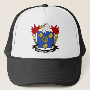 Gorra De Camionero Escudo de la familia de Ferguson