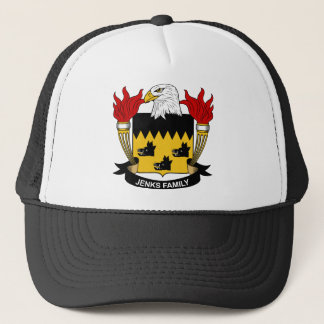 Gorra De Camionero Escudo de la familia de Jenks