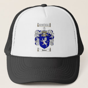 GORRA DE CAMIONERO ESCUDO DE LA FAMILIA DE JONES - ESCUDO DE ARMAS DE