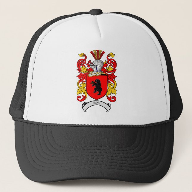 GORRA DE CAMIONERO ESCUDO DE LA FAMILIA DE KLEIN - ESCUDO DE ARMAS DE (Anverso)