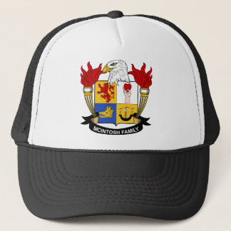 Gorra De Camionero Escudo de la familia de McIntosh