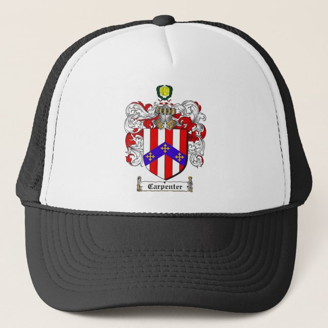 GORRA DE CAMIONERO ESCUDO DE LA FAMILIA DEL CARPINTERO - ESCUDO DE (Anverso)