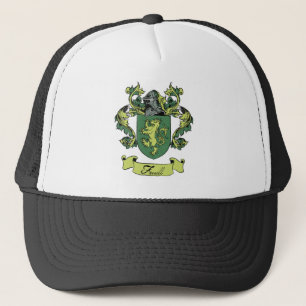 Gorra De Camionero Escudo de la heráldica de la familia de Farrell