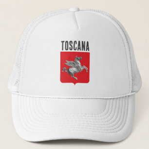 Gorra De Camionero Escudo de la Toscana, ITALIA