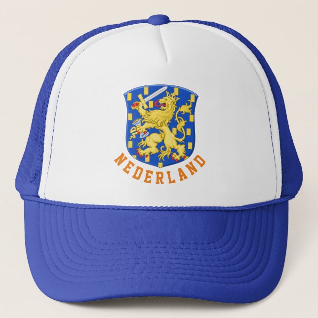 Gorra De Camionero Escudo de los Países Bajos (Anverso)
