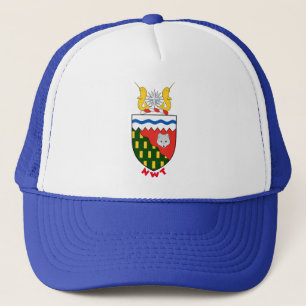 Gorra De Camionero Escudo de los Territorios del Noroeste - CANADÁ