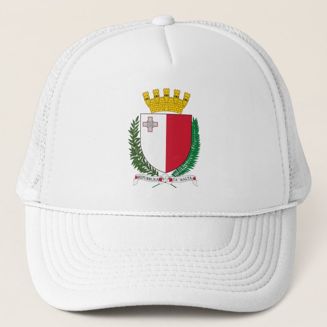 Gorra De Camionero Escudo de Malta (Anverso)