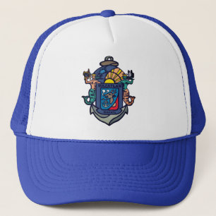 Gorra De Camionero Escudo de Mazatlán, Sinaloa (MX)