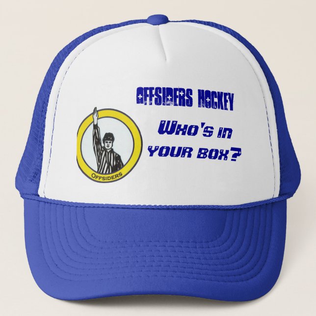 Gorra De Camionero Escudo de Offsiders, hockey de Offsiders, que está (Anverso)