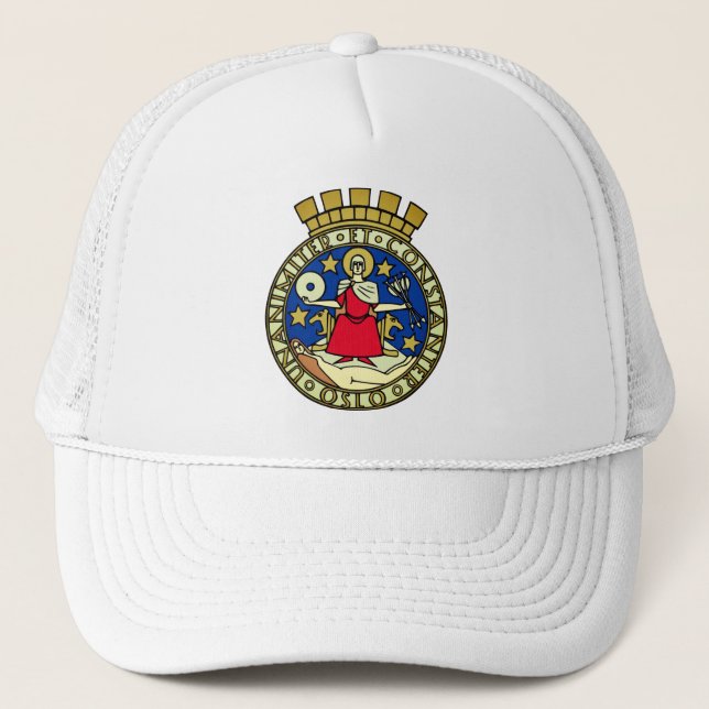 Gorra De Camionero Escudo de Oslo (Noruega) (Anverso)