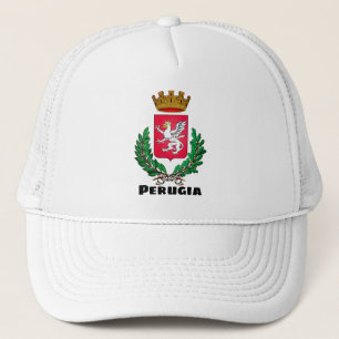 Gorra De Camionero Escudo de Perugia, Italia