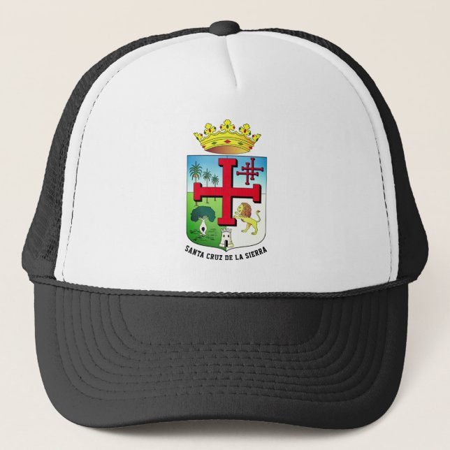 Gorra De Camionero Escudo de Santa Cruz de la Sierra (Bolivia) (Anverso)