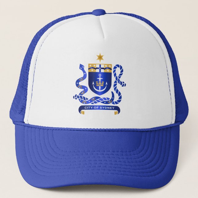 Gorra De Camionero Escudo de Sidney (Anverso)