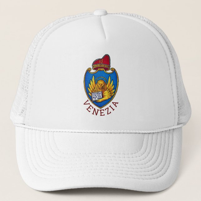 Gorra De Camionero Escudo de Venecia, Italia (Anverso)