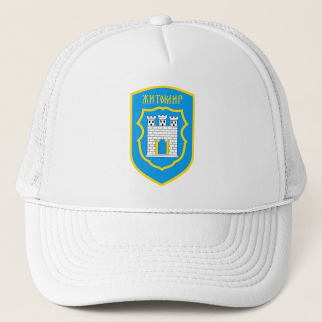 Gorra De Camionero Escudo de Zhytomyr - UCRANIA (Anverso)
