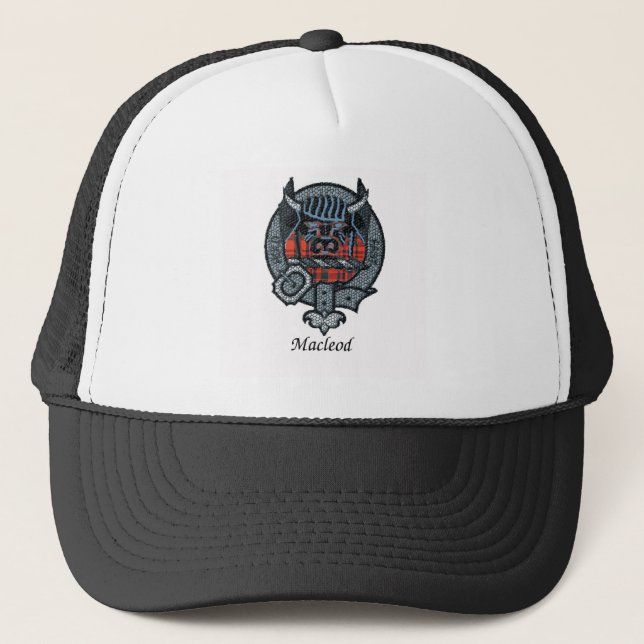 Gorra De Camionero Escudo del clan de Macleod (Anverso)