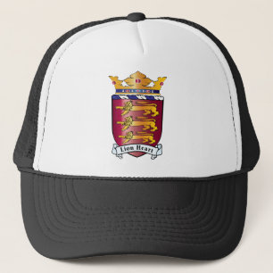 Gorra De Camionero Escudo del corazón del león