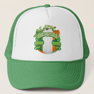 Gorra De Camionero Escudo del irlandés de Fitzgerald