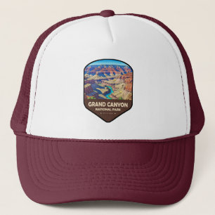 Gorra De Camionero Escudo del Parque Nacional del Gran Cañón