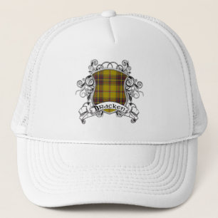 Gorra De Camionero Escudo del tartán del helecho