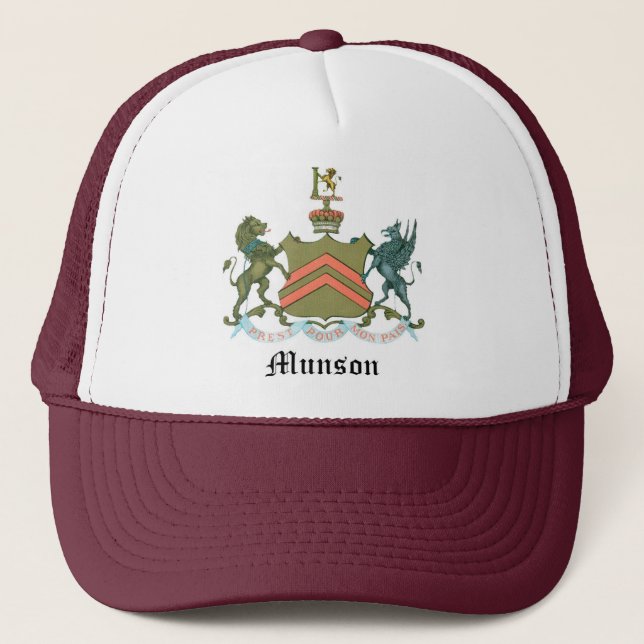 Gorra De Camionero Escudo familiar (Anverso)