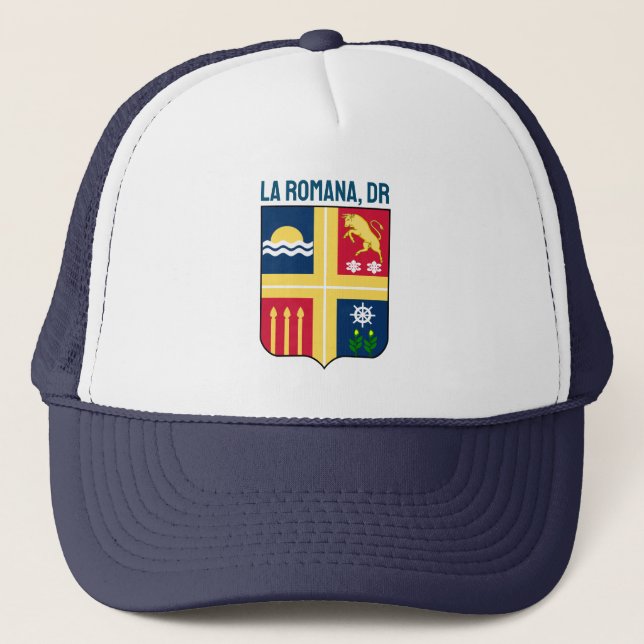 Gorra De Camionero Escudo - La Romana, República Dominicana (Anverso)