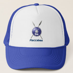 Gorra De Camionero Escudo Macabee Y Spears