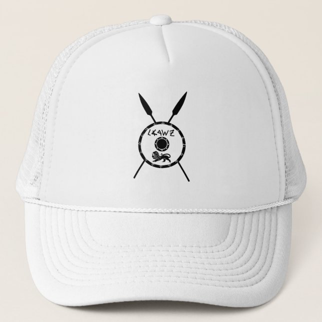 Gorra De Camionero Escudo Macabee Y Spears (Anverso)