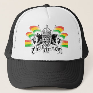 Gorra De Camionero Escudo real del reggae de Rasta