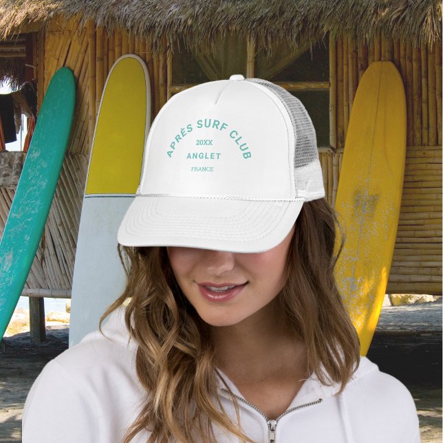 Gorra De Camionero Escudo social Après Surf Club Turquoise Surfers (Subido por el creador)