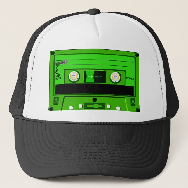 Gorra De Camionero Escuela antigua, Cassette_ (Anverso)