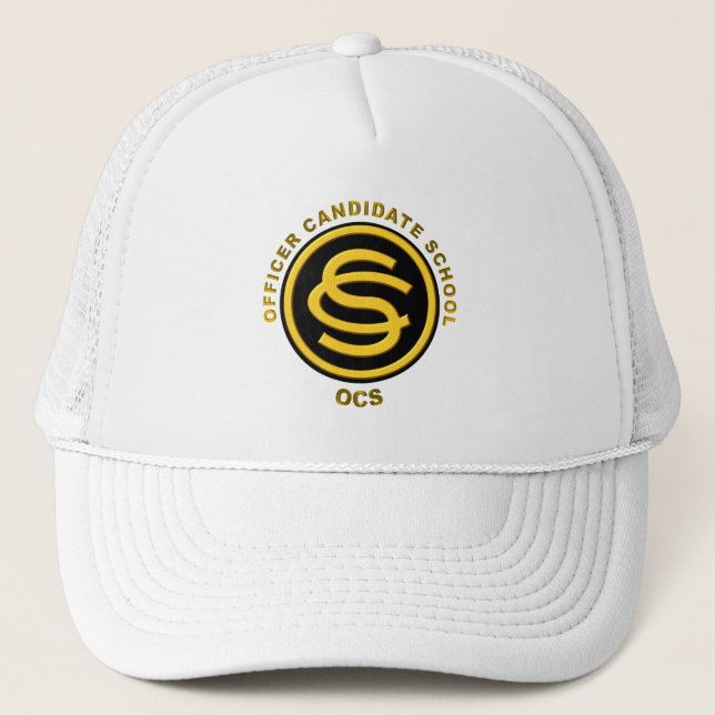 Gorra De Camionero Escuela de Candidatos de Oficial del Ejército - OC (Anverso)
