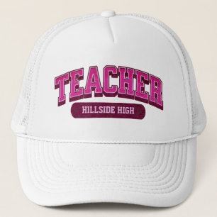Gorra De Camionero Escuela de Personalizados de Guay Maestros moderno