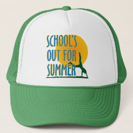 GORRA DE CAMIONERO ¡ESCUELA HACIA FUERA PARA EL VERANO!