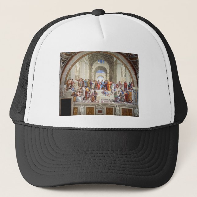 Gorra De Camionero Escuela Raphael Raffaello de Atenas (Anverso)