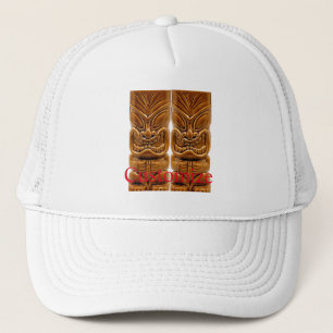Gorra De Camionero Escultura Tiki de oro Thunder_Cove