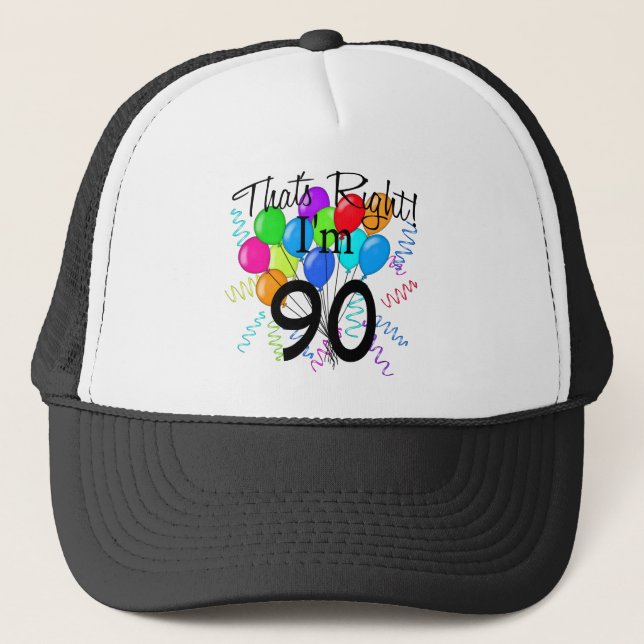 Gorra De Camionero Ése correcto que soy 90 (Anverso)