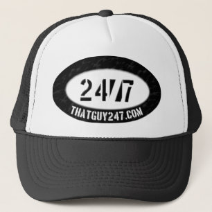 Gorra De Camionero Ese gorra del camionero del individuo 24/7