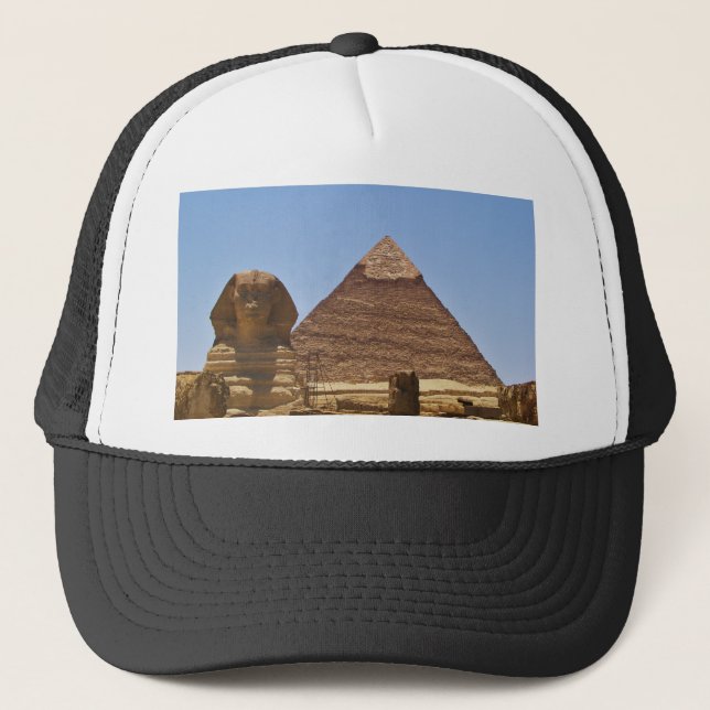 Gorra De Camionero Esfinge y pirámide (Anverso)
