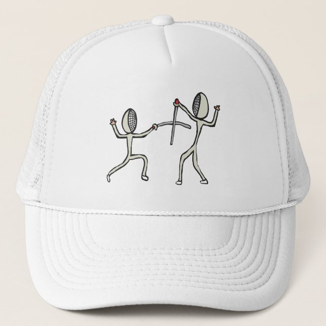 Gorra De Camionero Esgrima (Anverso)