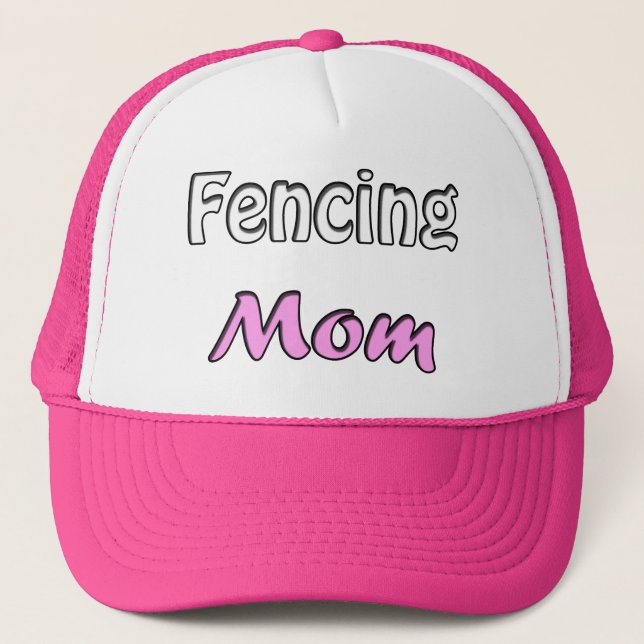 Gorra De Camionero Esgrimiendo a mamá (Anverso)