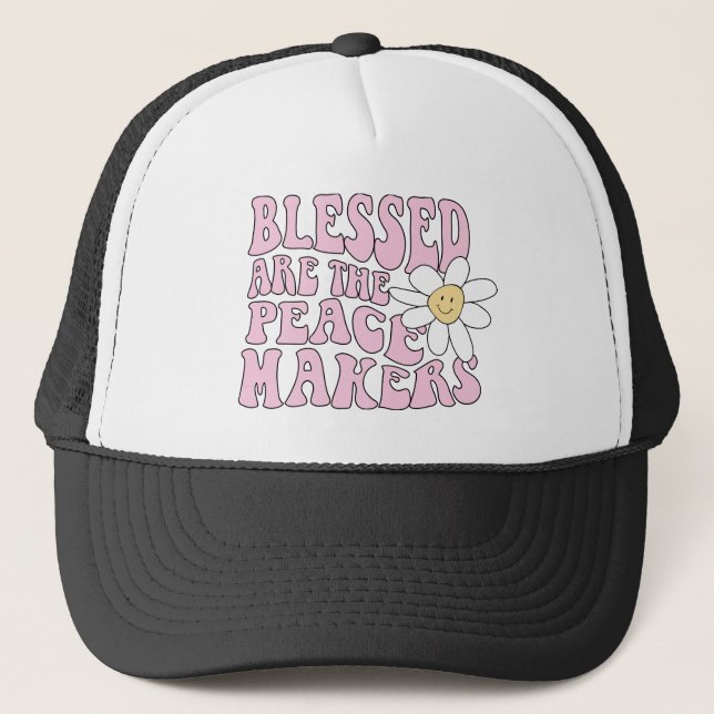 Gorra De Camionero Eslogan de Daisy and Peace Makers (Anverso)