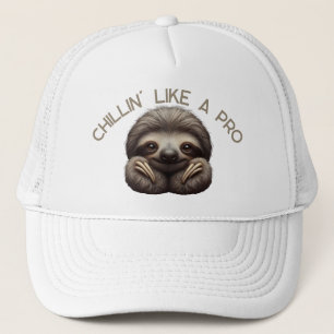 Gorra De Camionero Eslogan lindo chillin como un profesional