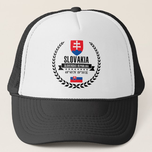 Gorra De Camionero Eslovaquia (Anverso)