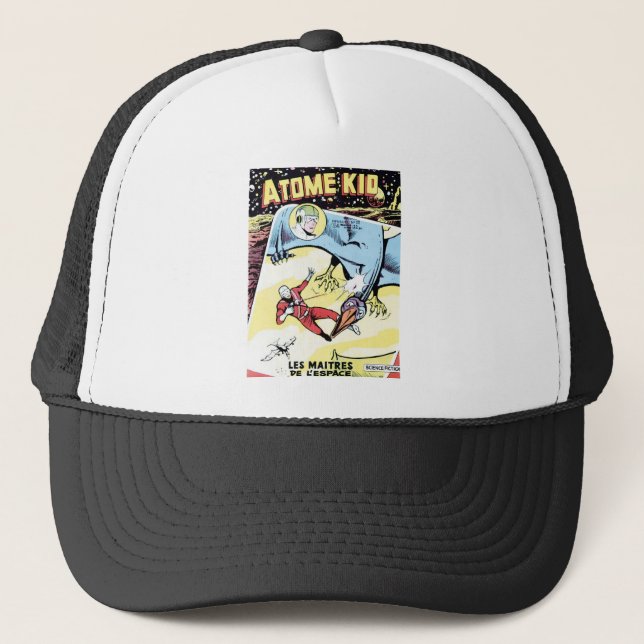 Gorra De Camionero Espacio - Estrellas - Scifi - Astronauta - Retro F (Anverso)