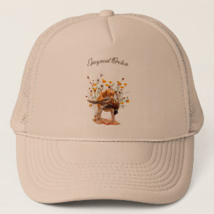 Gorra De Camionero Español de Bretaña, cazando café faisán Mug T-Sh