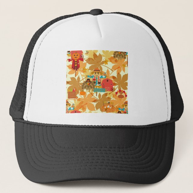 Gorra De Camionero espantapájaros de agradecimiento (Anverso)
