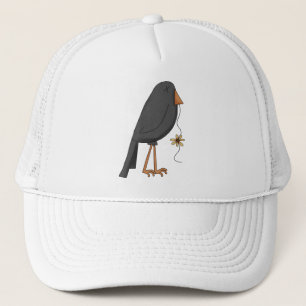Gorra De Camionero Espantapájaros del otoño · Cuervo
