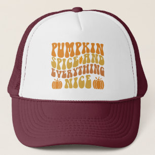 Gorra De Camionero Especie De Calabaza Y Todo Lo Bueno