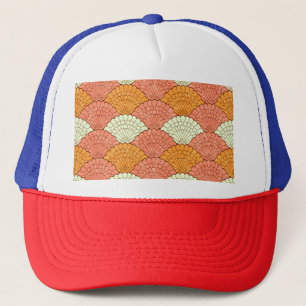 Gorra De Camionero Espectáculo de la Shell: Patrones de mar abstracto